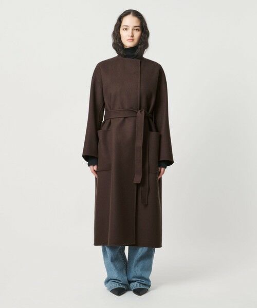 UNITED ARROWS / ユナイテッドアローズ ダッフルコート | ウール リバー ロング コート | 詳細6