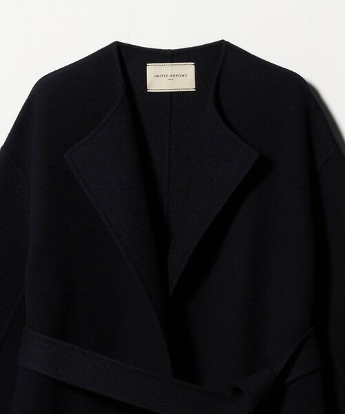UNITED ARROWS / ユナイテッドアローズ ダッフルコート | ウール リバー ロング コート | 詳細23