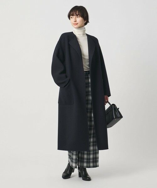 UNITED ARROWS / ユナイテッドアローズ ダッフルコート | ウール リバー ロング コート | 詳細19