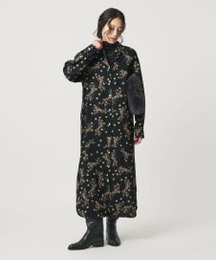 UNITED ARROWS / ユナイテッドアローズ ロング・マキシ丈ワンピース | プリント シャツ ワンピース ‐ウォッシャブル‐