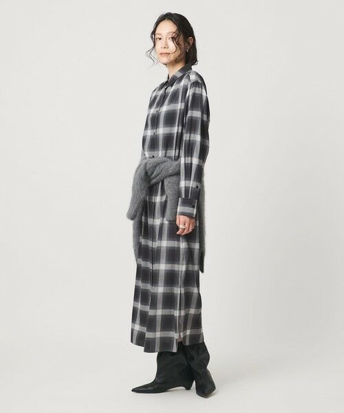 UNITED ARROWS / ユナイテッドアローズ ロング・マキシ丈ワンピース | プリント シャツ ワンピース ‐ウォッシャブル‐ | 詳細1