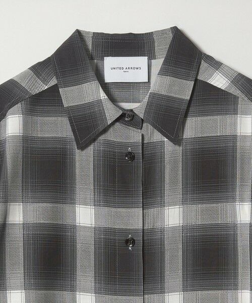 UNITED ARROWS / ユナイテッドアローズ ロング・マキシ丈ワンピース | プリント シャツ ワンピース ‐ウォッシャブル‐ | 詳細9