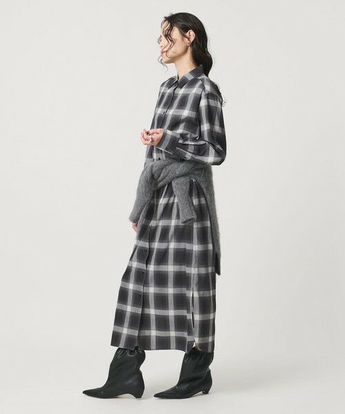 UNITED ARROWS / ユナイテッドアローズ ロング・マキシ丈ワンピース | プリント シャツ ワンピース ‐ウォッシャブル‐ | 詳細2