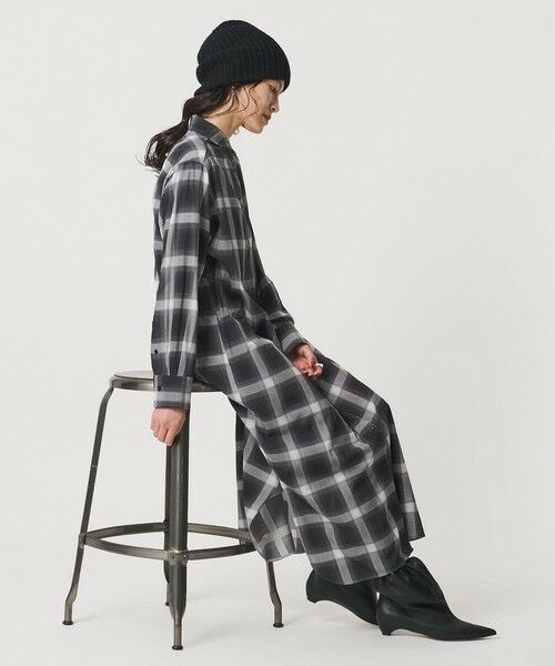 UNITED ARROWS / ユナイテッドアローズ ロング・マキシ丈ワンピース | プリント シャツ ワンピース ‐ウォッシャブル‐ | 詳細3