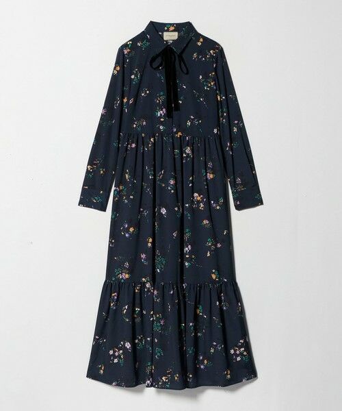 UNITED ARROWS / ユナイテッドアローズ ロング・マキシ丈ワンピース | フラワー プリント ワンピース ‐ウォッシャブル‐ | 詳細7