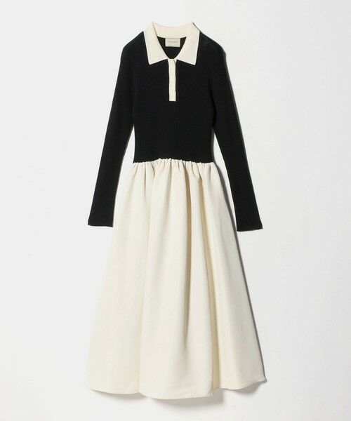 UNITED ARROWS / ユナイテッドアローズ ロング・マキシ丈ワンピース | フィット ＆ フレア ポロワンピース | 詳細4