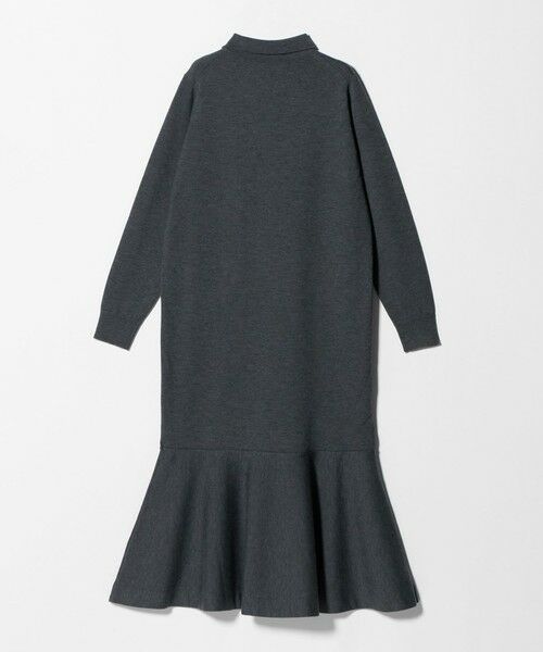 UNITED ARROWS / ユナイテッドアローズ ロング・マキシ丈ワンピース | ニット ペプラム ロング ワンピース | 詳細6