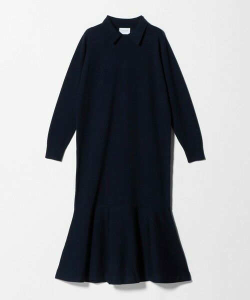UNITED ARROWS / ユナイテッドアローズ ロング・マキシ丈ワンピース | ニット ペプラム ロング ワンピース | 詳細19