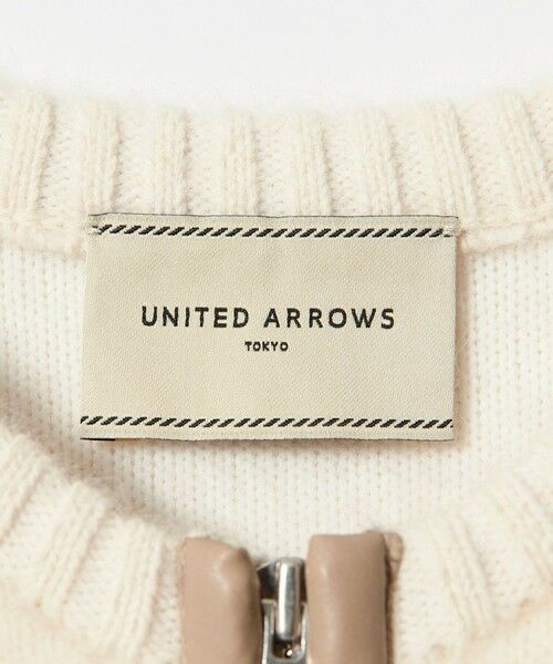 UNITED ARROWS / ユナイテッドアローズ カーディガン・ボレロ | フォックスカシミヤ トリムコンビ カーディガン | 詳細12