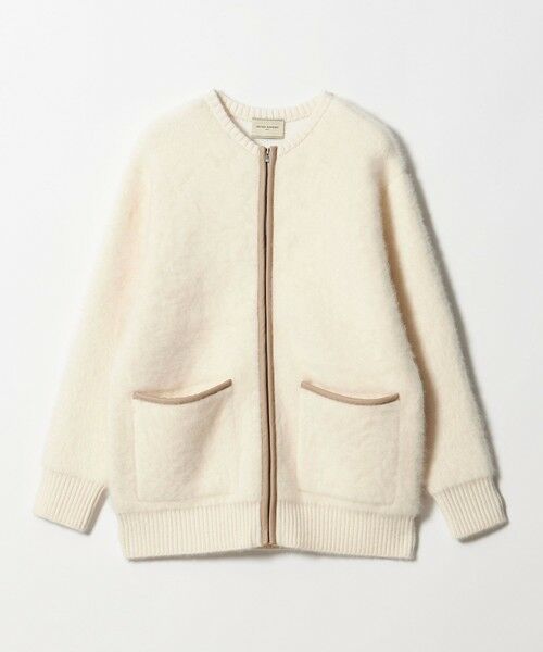 UNITED ARROWS / ユナイテッドアローズ カーディガン・ボレロ | フォックスカシミヤ トリムコンビ カーディガン | 詳細4