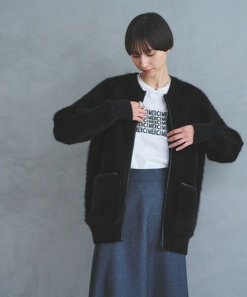 UNITED ARROWS / ユナイテッドアローズ カーディガン・ボレロ | フォックスカシミヤ トリムコンビ カーディガン | 詳細14