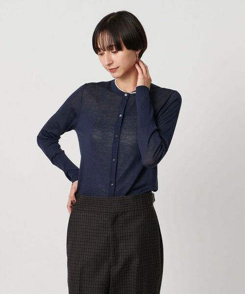 UNITED ARROWS / ユナイテッドアローズ カーディガン・ボレロ | ツイン クルーネック カーディガン | 詳細3