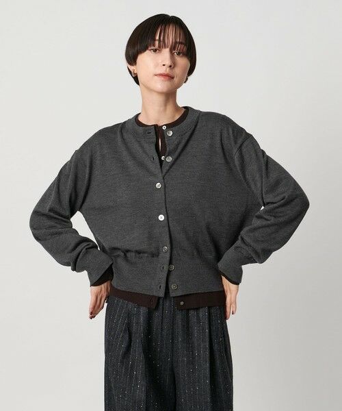UNITED ARROWS / ユナイテッドアローズ カーディガン・ボレロ | ツイン クルーネック カーディガン | 詳細9