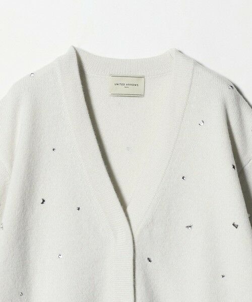 UNITED ARROWS / ユナイテッドアローズ カーディガン・ボレロ | ラインストーン カーディガン | 詳細5