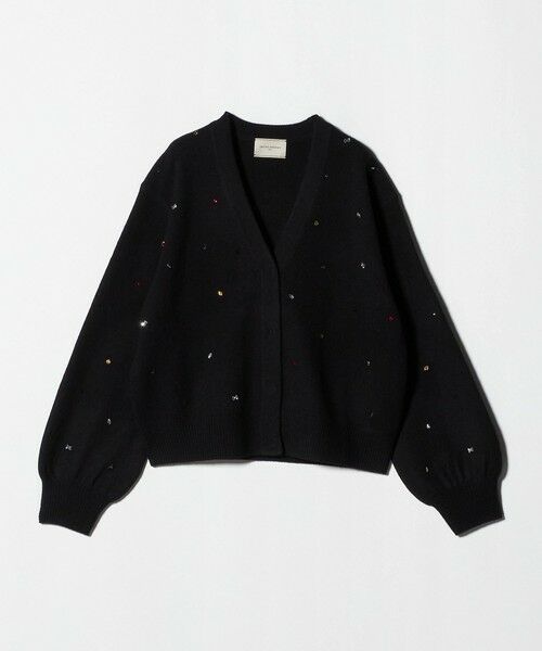 UNITED ARROWS / ユナイテッドアローズ カーディガン・ボレロ | ラインストーン カーディガン | 詳細10