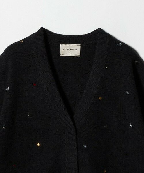 UNITED ARROWS / ユナイテッドアローズ カーディガン・ボレロ | ラインストーン カーディガン | 詳細12