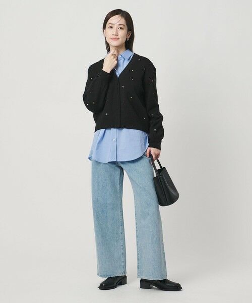 UNITED ARROWS / ユナイテッドアローズ カーディガン・ボレロ | ラインストーン カーディガン | 詳細8