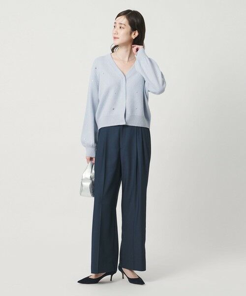 UNITED ARROWS / ユナイテッドアローズ カーディガン・ボレロ | ラインストーン カーディガン | 詳細15