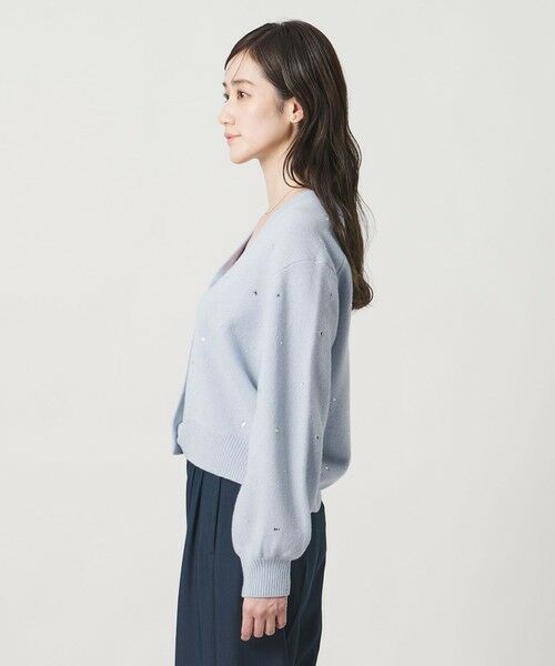 UNITED ARROWS / ユナイテッドアローズ カーディガン・ボレロ | ラインストーン カーディガン | 詳細17