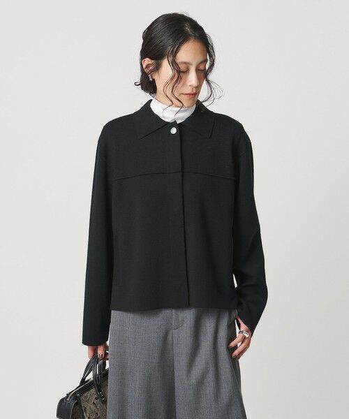 UNITED ARROWS / ユナイテッドアローズ カーディガン・ボレロ | ミラノリブ ニット ジャケット | 詳細1