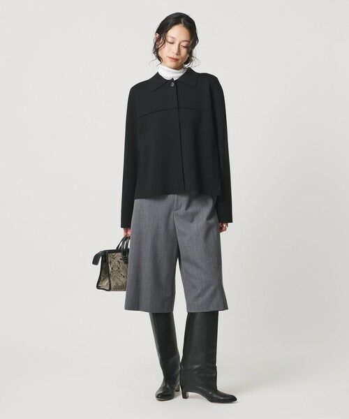 UNITED ARROWS / ユナイテッドアローズ カーディガン・ボレロ | ミラノリブ ニット ジャケット | 詳細3