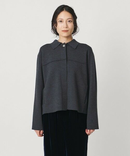 UNITED ARROWS / ユナイテッドアローズ カーディガン・ボレロ | ミラノリブ ニット ジャケット | 詳細12