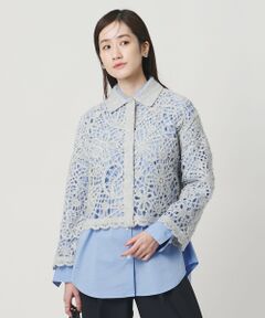 UNITED ARROWS / ユナイテッドアローズ カーディガン・ボレロ | クロシェ ポロ カーディガン