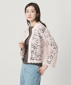 UNITED ARROWS / ユナイテッドアローズ カーディガン・ボレロ | クロシェ ポロ カーディガン