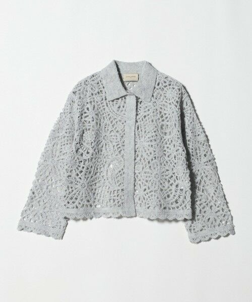 UNITED ARROWS / ユナイテッドアローズ カーディガン・ボレロ | クロシェ ポロ カーディガン | 詳細4