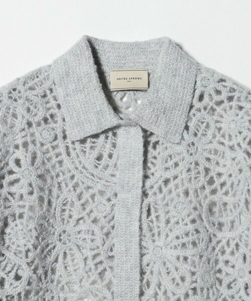 UNITED ARROWS / ユナイテッドアローズ カーディガン・ボレロ | クロシェ ポロ カーディガン | 詳細6