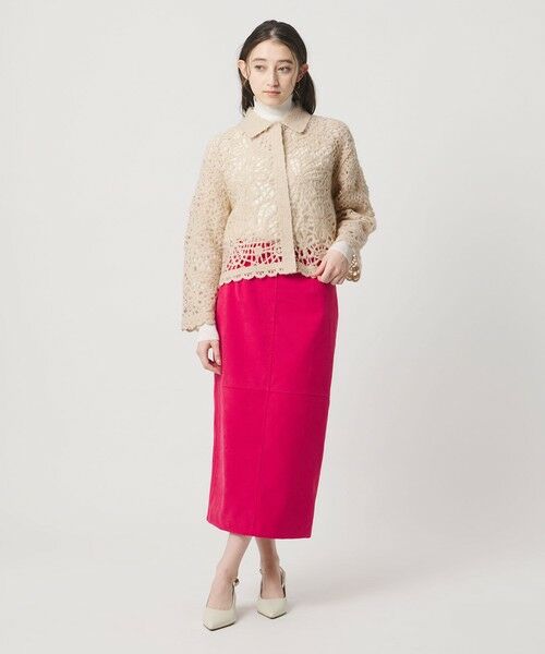 UNITED ARROWS / ユナイテッドアローズ カーディガン・ボレロ | クロシェ ポロ カーディガン | 詳細8