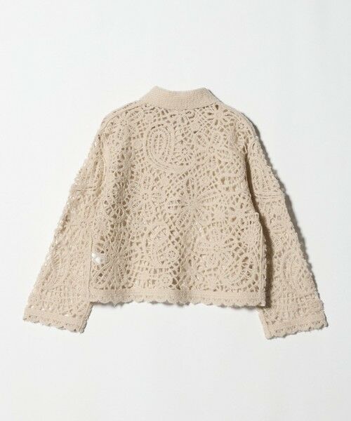 UNITED ARROWS / ユナイテッドアローズ カーディガン・ボレロ | クロシェ ポロ カーディガン | 詳細15