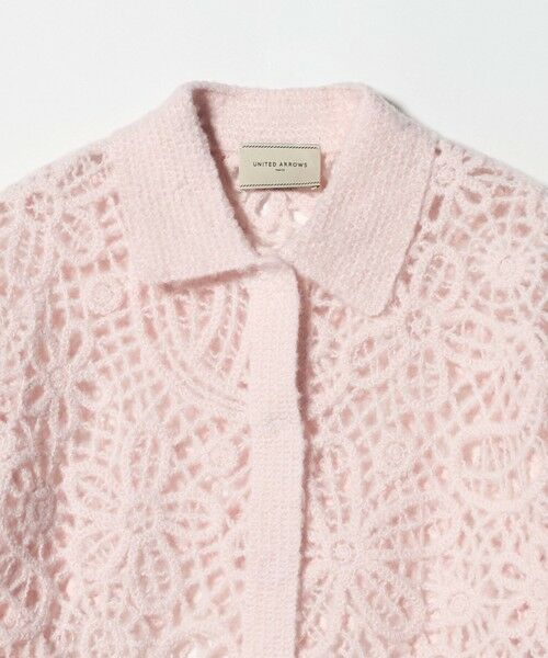 UNITED ARROWS / ユナイテッドアローズ カーディガン・ボレロ | クロシェ ポロ カーディガン | 詳細26