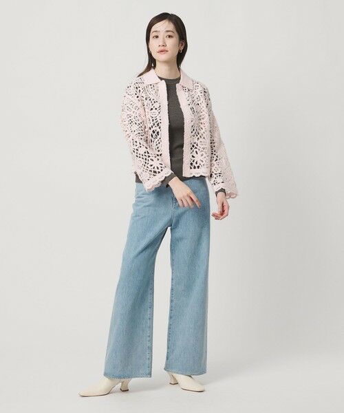 UNITED ARROWS / ユナイテッドアローズ カーディガン・ボレロ | クロシェ ポロ カーディガン | 詳細23