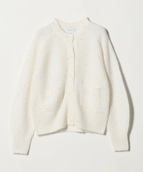 UNITED ARROWS / ユナイテッドアローズ カーディガン・ボレロ | フラワー スパンコール カーディガン | 詳細3