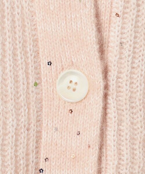 UNITED ARROWS / ユナイテッドアローズ カーディガン・ボレロ | フラワー スパンコール カーディガン | 詳細25