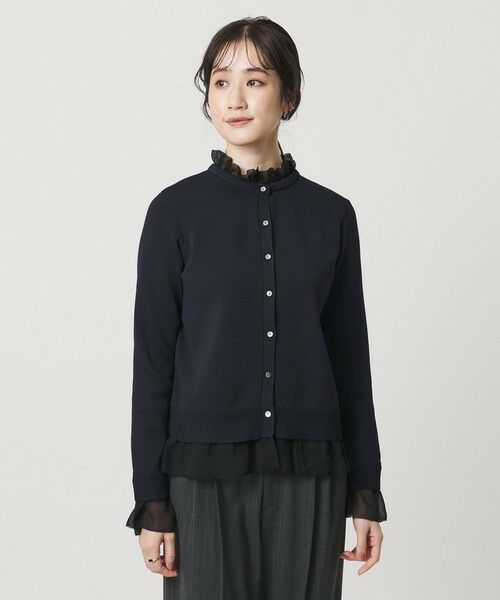 UNITED ARROWS / ユナイテッドアローズ カーディガン・ボレロ | 4WAY シフォン カーディガン ‐ウォッシャブル‐ | 詳細25