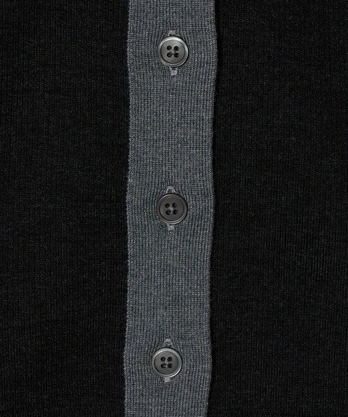 UNITED ARROWS / ユナイテッドアローズ カーディガン・ボレロ | 18G ウール リブ カーディガン | 詳細6