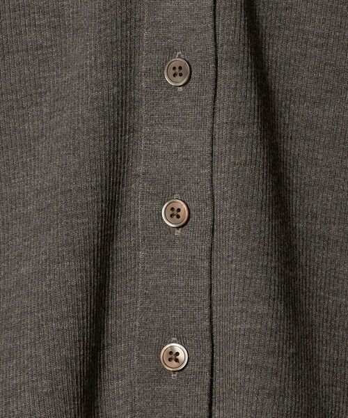 UNITED ARROWS / ユナイテッドアローズ カーディガン・ボレロ | 18G ウール リブ カーディガン | 詳細12