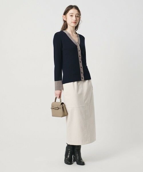 UNITED ARROWS / ユナイテッドアローズ カーディガン・ボレロ | 18G ウール リブ カーディガン | 詳細14