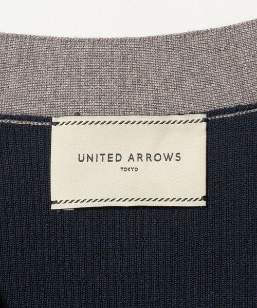 UNITED ARROWS / ユナイテッドアローズ カーディガン・ボレロ | 18G ウール リブ カーディガン | 詳細23