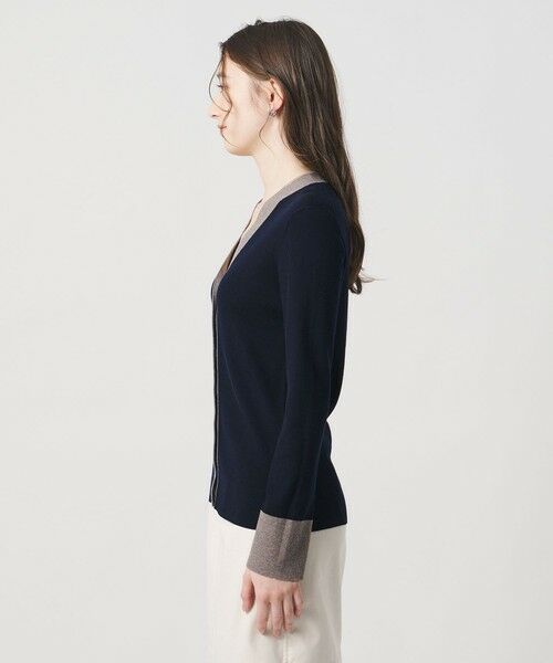 UNITED ARROWS / ユナイテッドアローズ カーディガン・ボレロ | 18G ウール リブ カーディガン | 詳細16