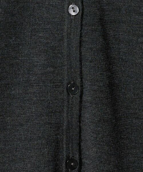 UNITED ARROWS / ユナイテッドアローズ カーディガン・ボレロ | 18G ウール フィット リブ カーディガン | 詳細12