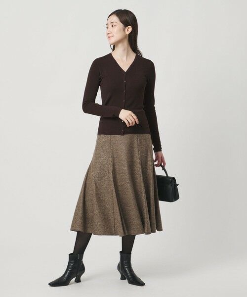 UNITED ARROWS / ユナイテッドアローズ カーディガン・ボレロ | 18G ウール フィット リブ カーディガン | 詳細13