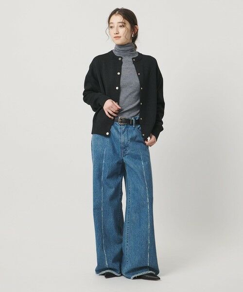 UNITED ARROWS / ユナイテッドアローズ カーディガン・ボレロ | ラメ ニット スウェット カーディガン ‐ウォッシャブル‐ | 詳細2