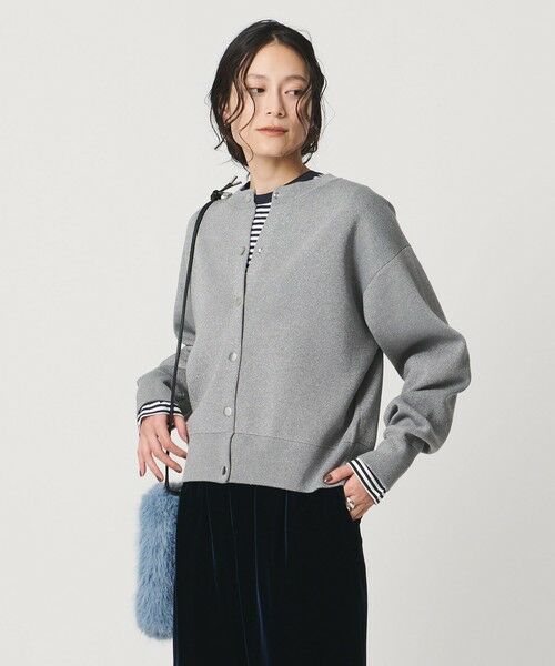 UNITED ARROWS / ユナイテッドアローズ カーディガン・ボレロ | ラメ ニット スウェット カーディガン ‐ウォッシャブル‐ | 詳細8