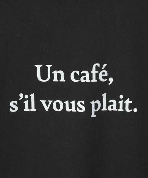 UNITED ARROWS / ユナイテッドアローズ Tシャツ | ＜Les Petits Basics＞UN CAFE ロングスリーブ Tシャツ | 詳細18