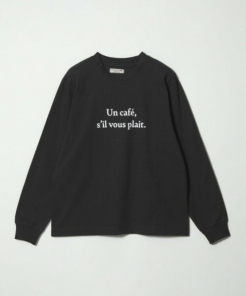 UNITED ARROWS / ユナイテッドアローズ Tシャツ | ＜Les Petits Basics＞UN CAFE ロングスリーブ Tシャツ | 詳細13