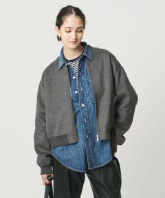 UNITED ARROWS / ユナイテッドアローズ ブルゾン | ＜STUDIO AR＞NINA ジップ ブルゾン