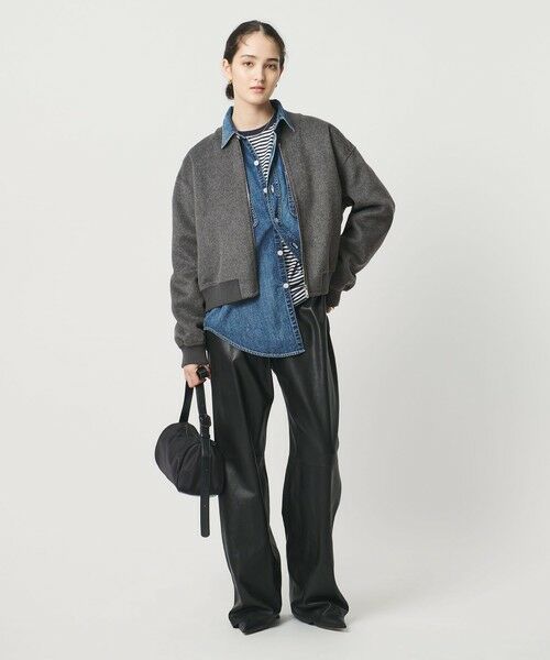 UNITED ARROWS / ユナイテッドアローズ ブルゾン | ＜STUDIO AR＞NINA ジップ ブルゾン | 詳細3